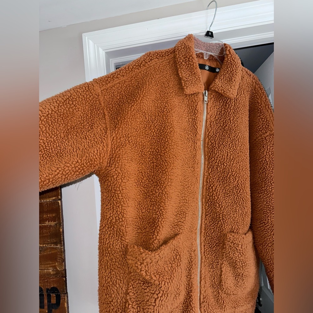 Missguided Oversized Teddy Jacket - Picture 2 of 9
